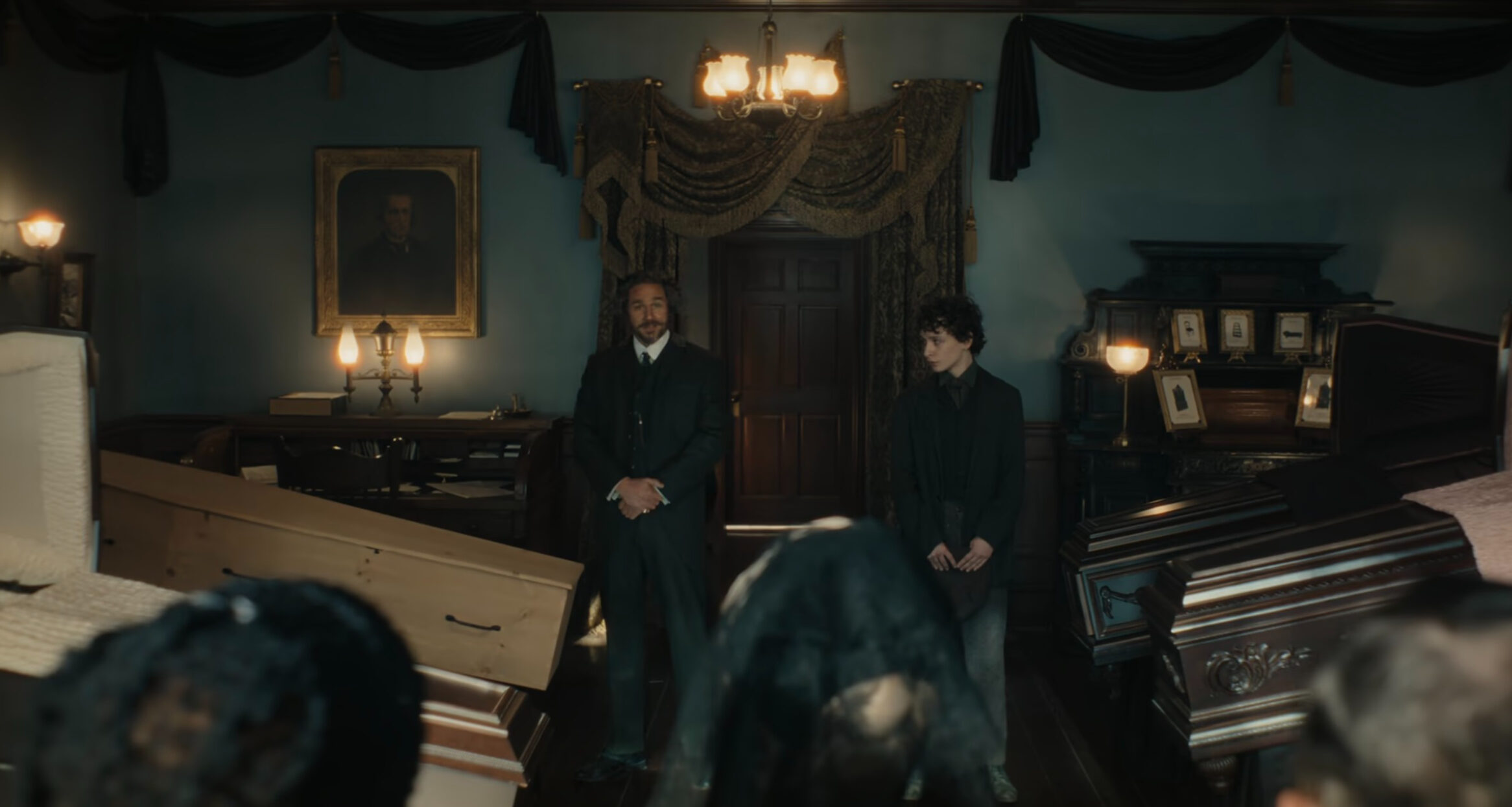 Andrew Borden in Monster: The Lizzie Borden Story on Netflix