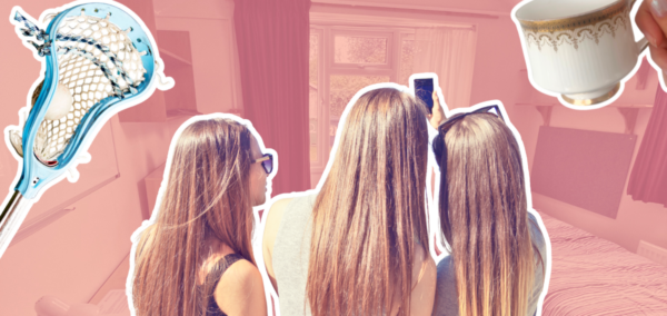 posh girl university room signs