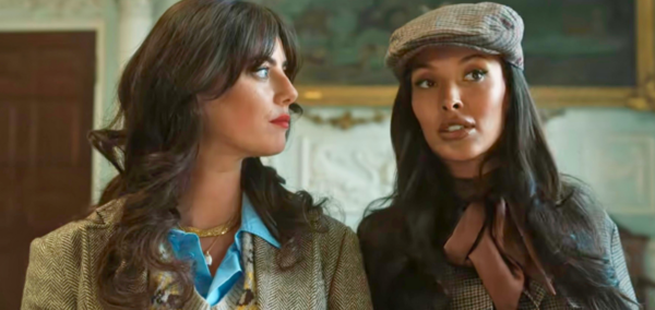 maya jama in the gentleman on netflix with susie glass