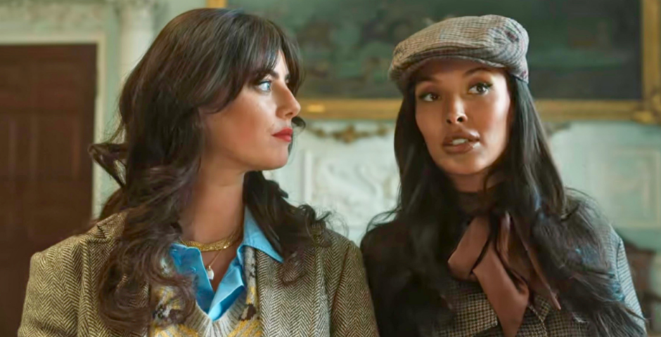 maya jama in the gentleman on netflix with susie glass