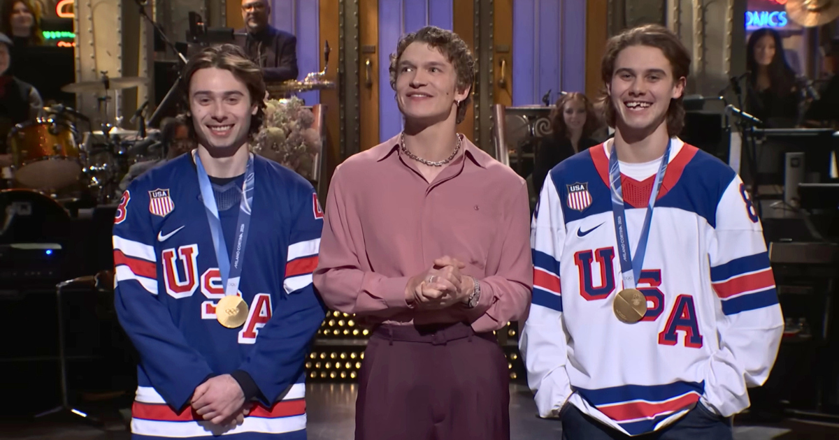 Connor Storrie's monologue on SNL which helped got him an emmy nomination(Image via Saturday Night Live / YouTube)