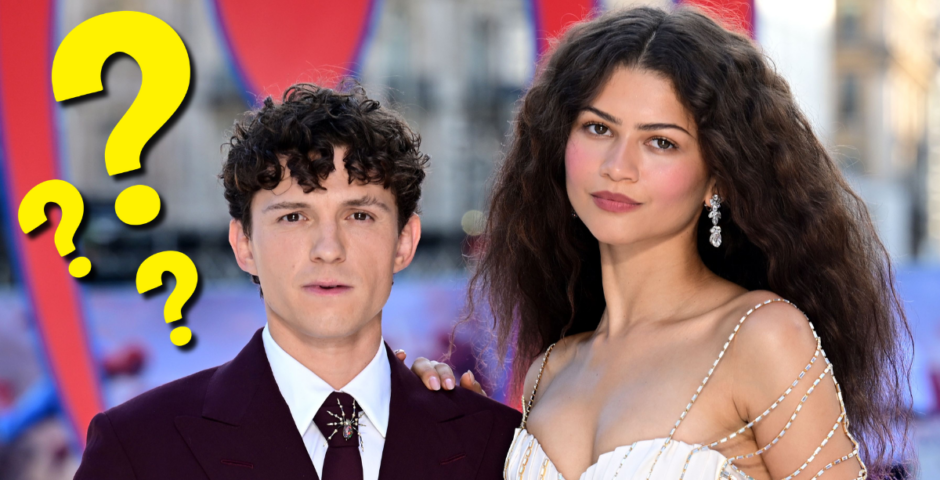 tom holland and zendaya, who may or may not be married, because law roach has not made it clear