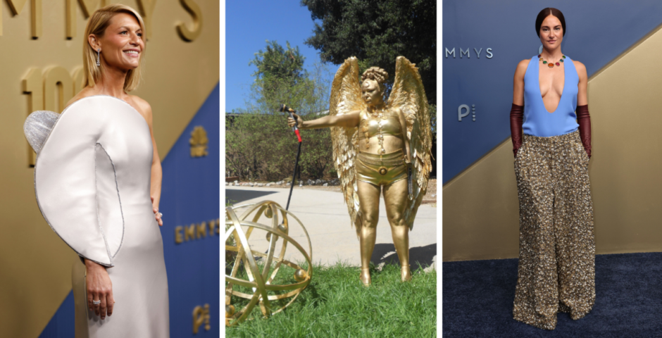 the emmys emmy awards 2026 most out-there random outfits dresses worn by celebrities
