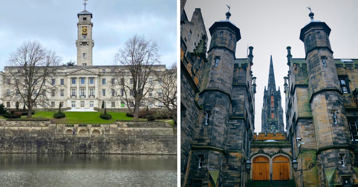 uk universities staff striking strikes 2026 here are the university of nottingham and the university of edinburgh