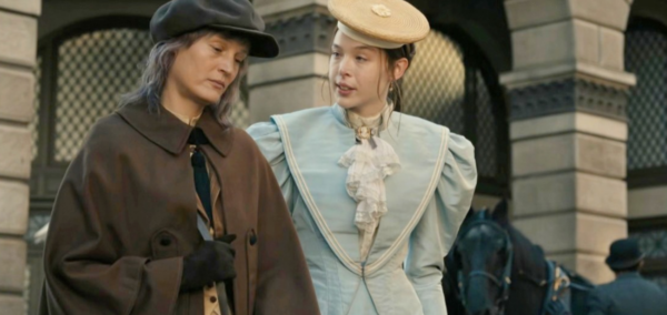 lizzie borden and bridget in monster on netflix