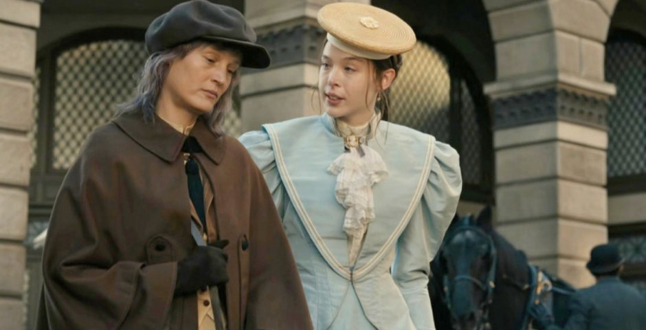 lizzie borden and bridget in monster on netflix