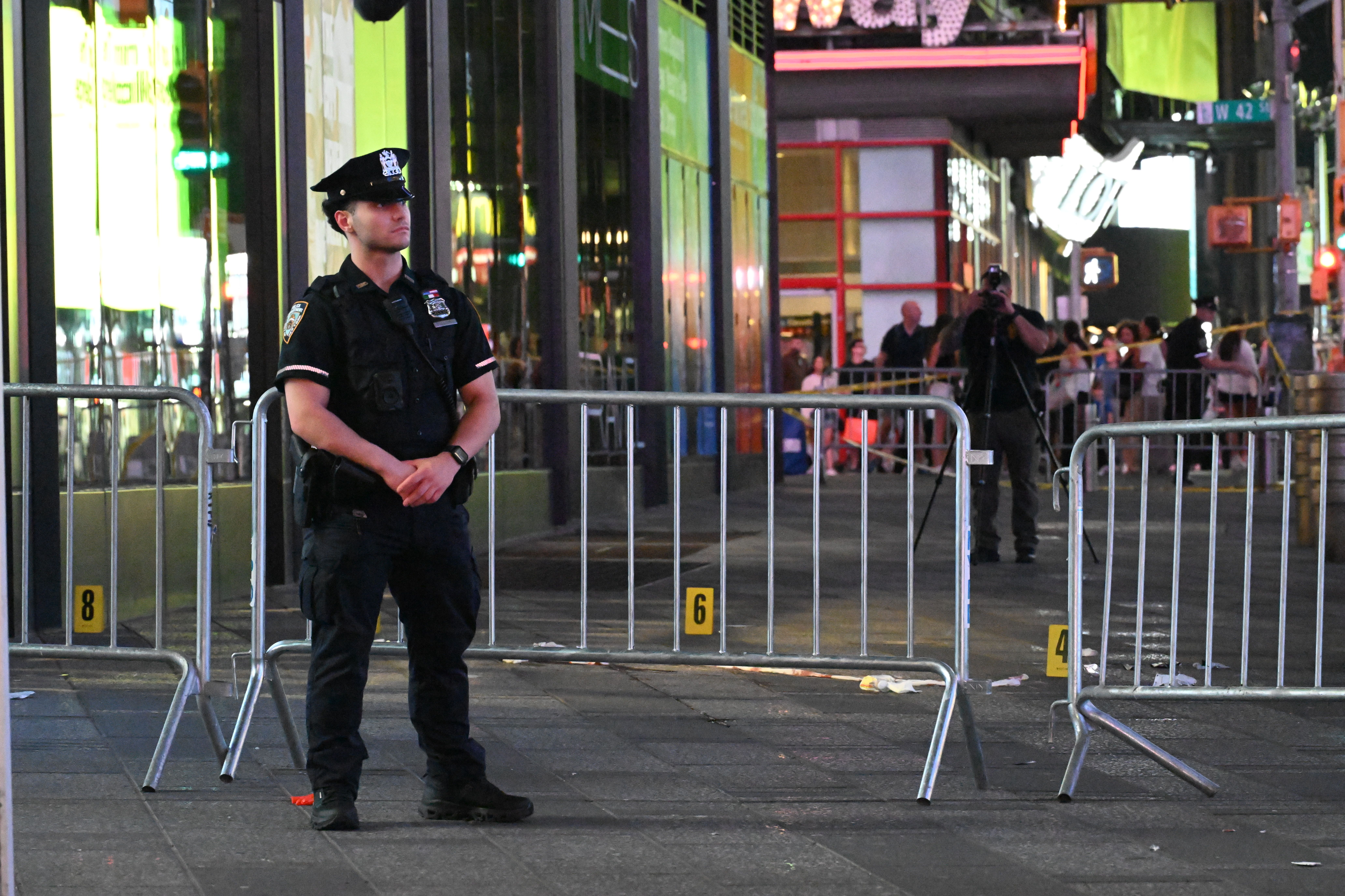 New York Times Square stabbing