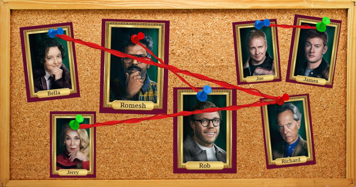 The many connections between the Celebrity Traitors 2026 cast show where the alliances are