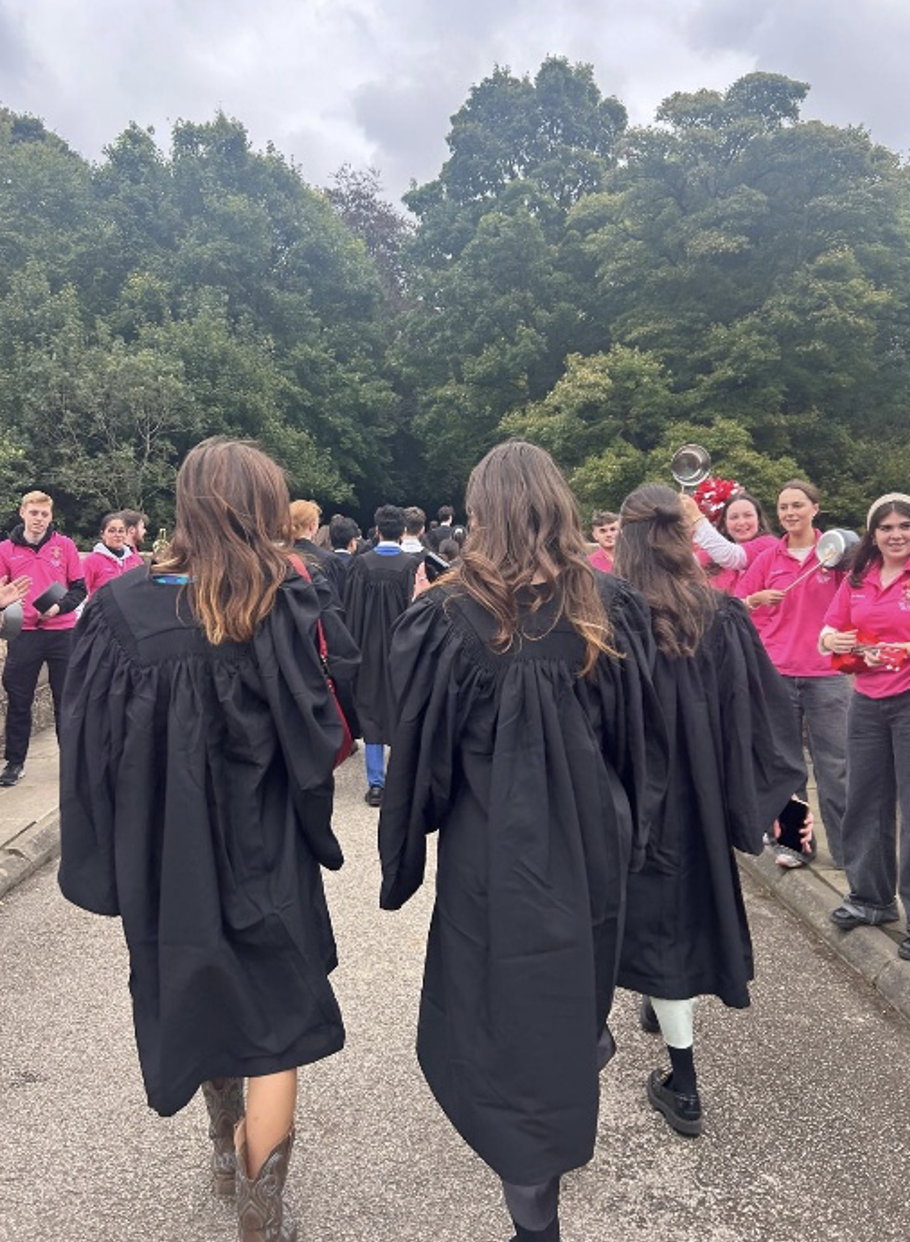 Durham University students in their gowns world university rankings