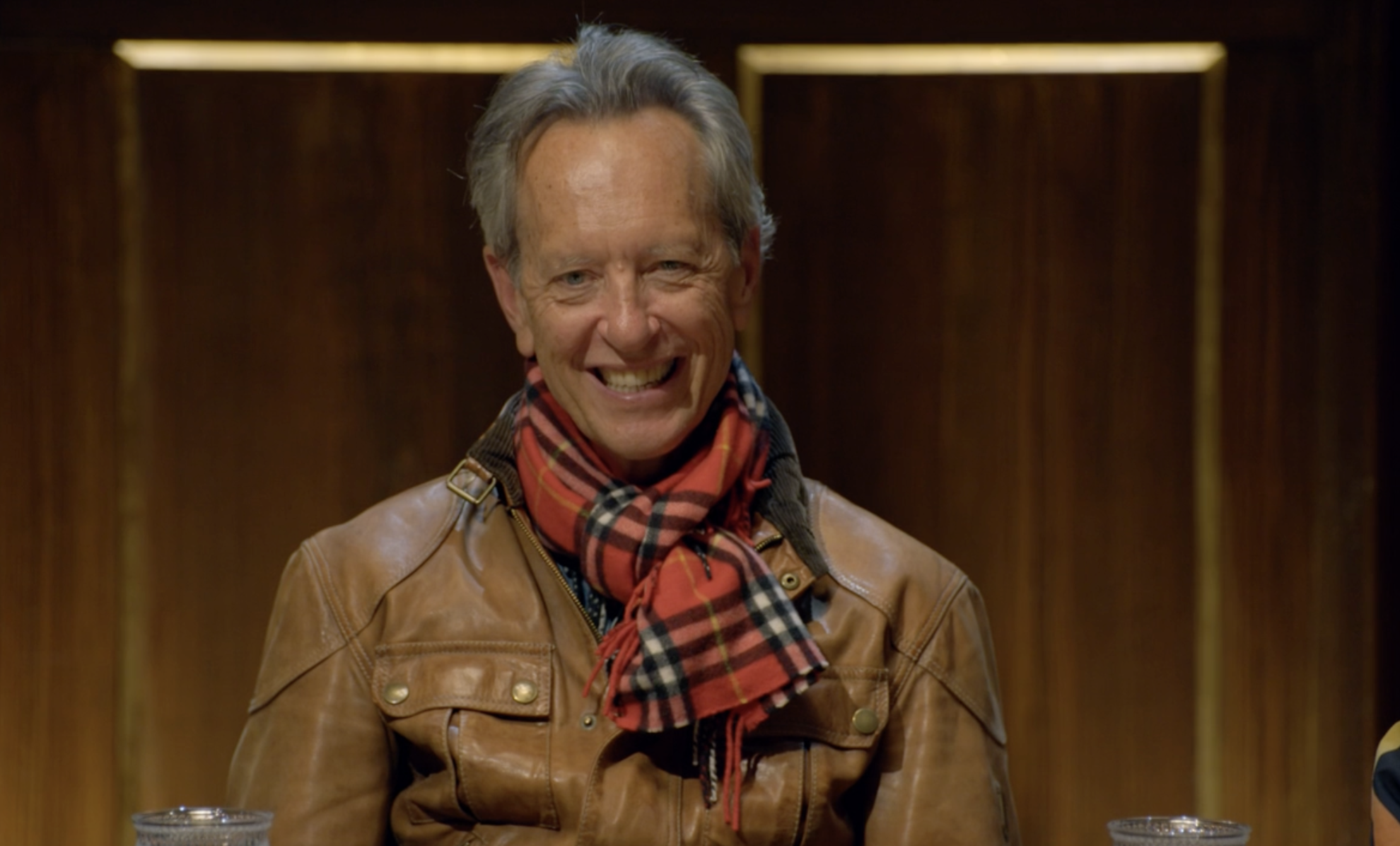 the celebrity traitors richard e grant right after being banished
