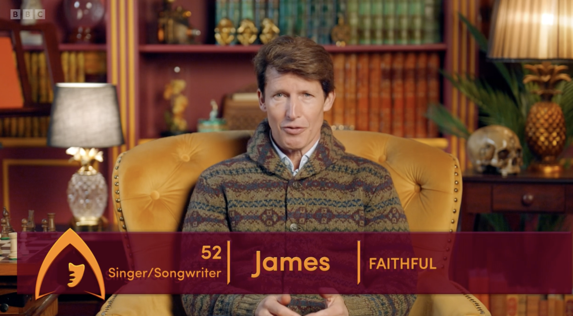 James Blunt on The Celebrity Traitors
