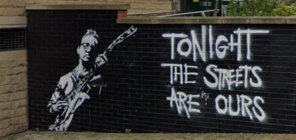 Richard Hawley Mural on Ecclesall Road