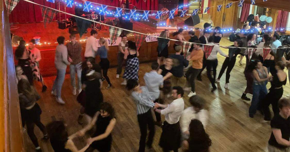 A lively ceilidh