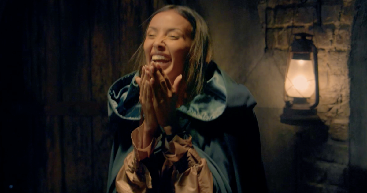 maya jama in the traitors turret
