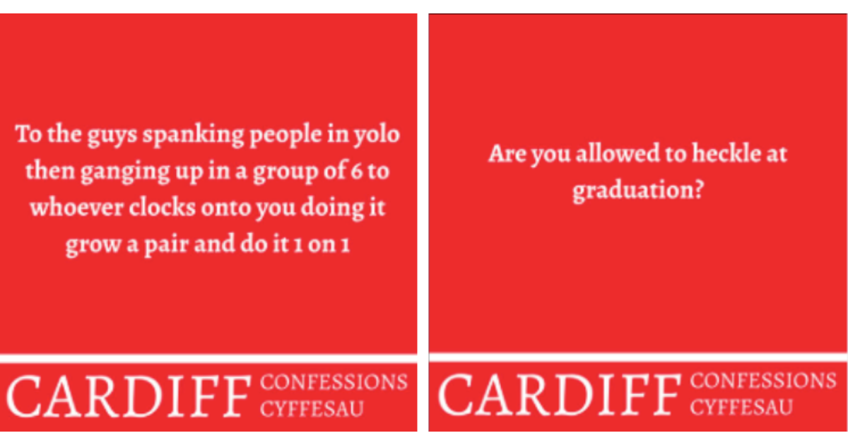 cardiff university meme confessions page cardiff uni banter