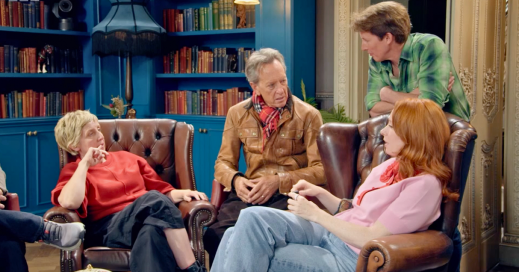 richard e grant on the celebrity traitors and some other cast members