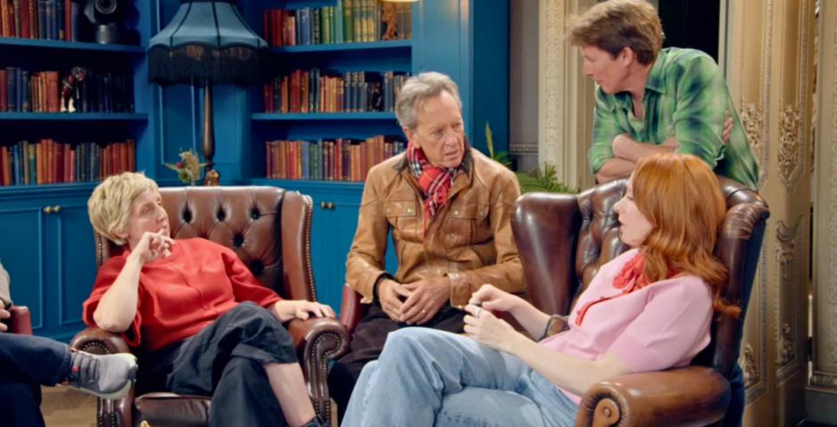 richard e grant on the celebrity traitors and some other cast members