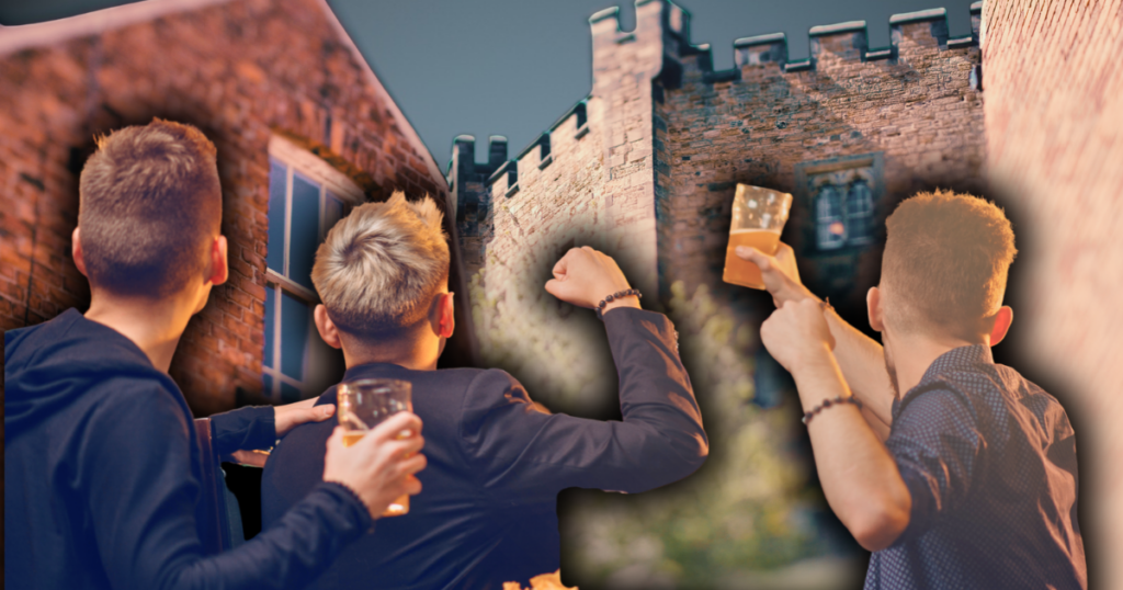 uk universities hazing initiation rituals students here is durham and some boys with drinks