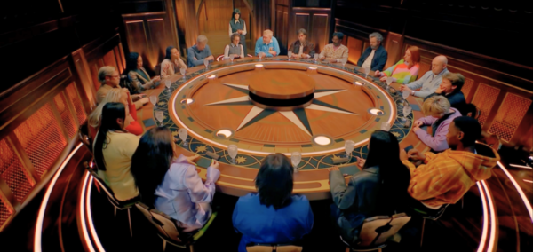 the celebrity traitors season two voting round table