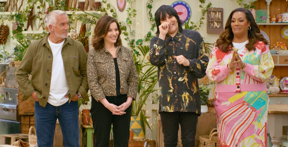 the great british bake off nigella lawson at work and also paul alison noel