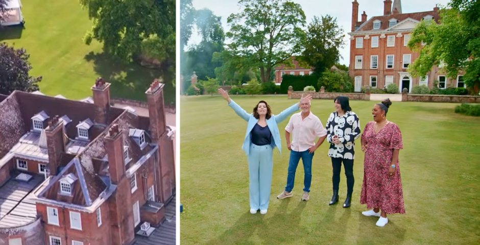 the great british bake off house welford park
