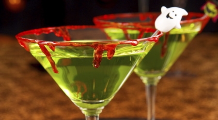 Halloween drinking games