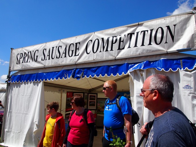 A competition to find Devon's best sausage...