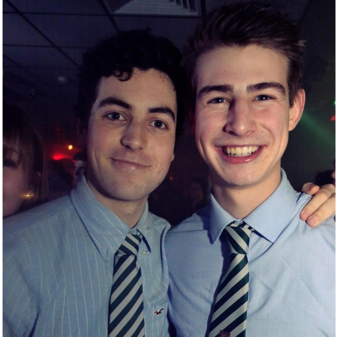 James Rimmer (right), an integral part of EUMCC's social scene.