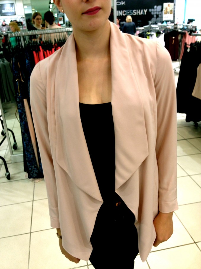 Pink blazer Newlook