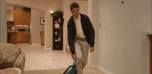 How you feel when you FINALLY get to the sports park