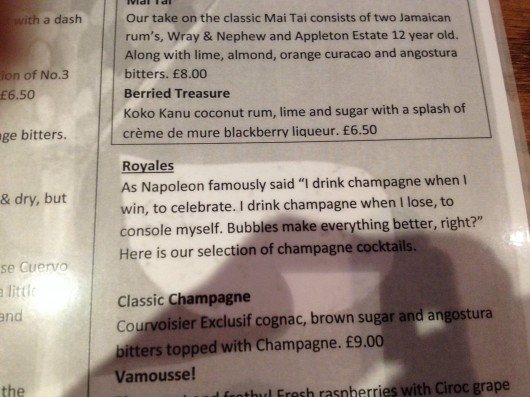 Well, if Napoleon can justify it, we definitely can!