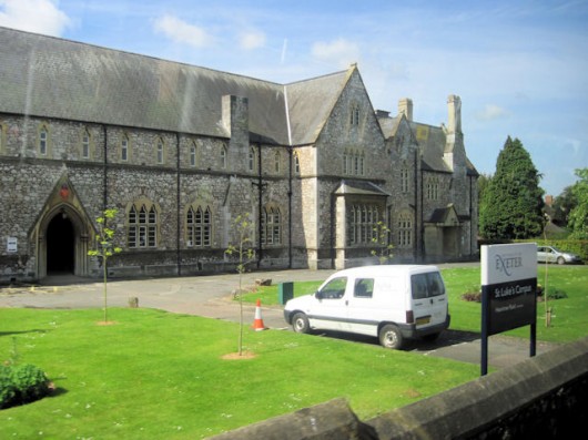 The campus is known for its historical beauty