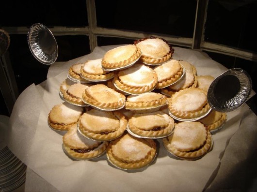 There will be mince pies...