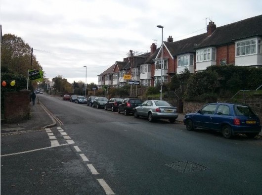After Prospect Park lies Old Tiverton Road and the start of Mount Pleasant