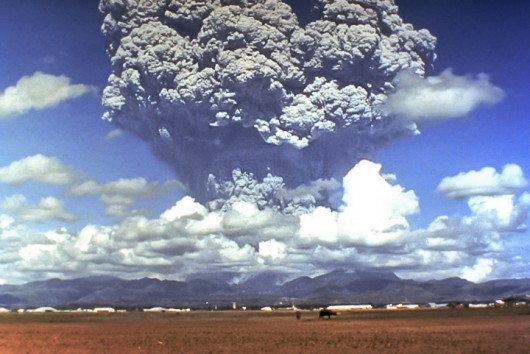 The eruption