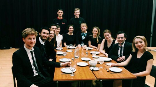 The cast and crew