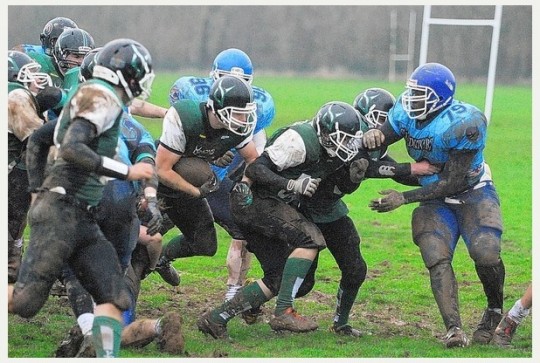 Last Years "MudBowl" Victory Over the Gladiators