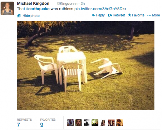 Exeter residents were really 'shaken' by the event