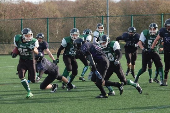 Ollie Tribe Thunders Forward