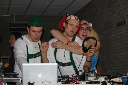 Banoffee Pies DJ's Ryan Lostus, Max Hagenbach and Tom Cooke