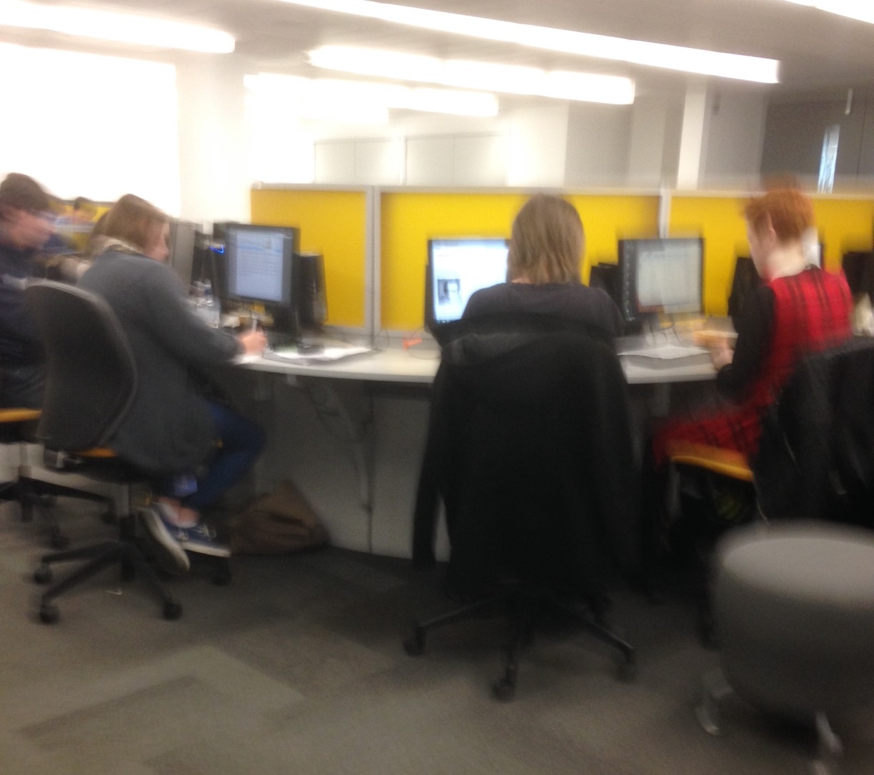 If you're not in the library by 9am, just stay in bed.