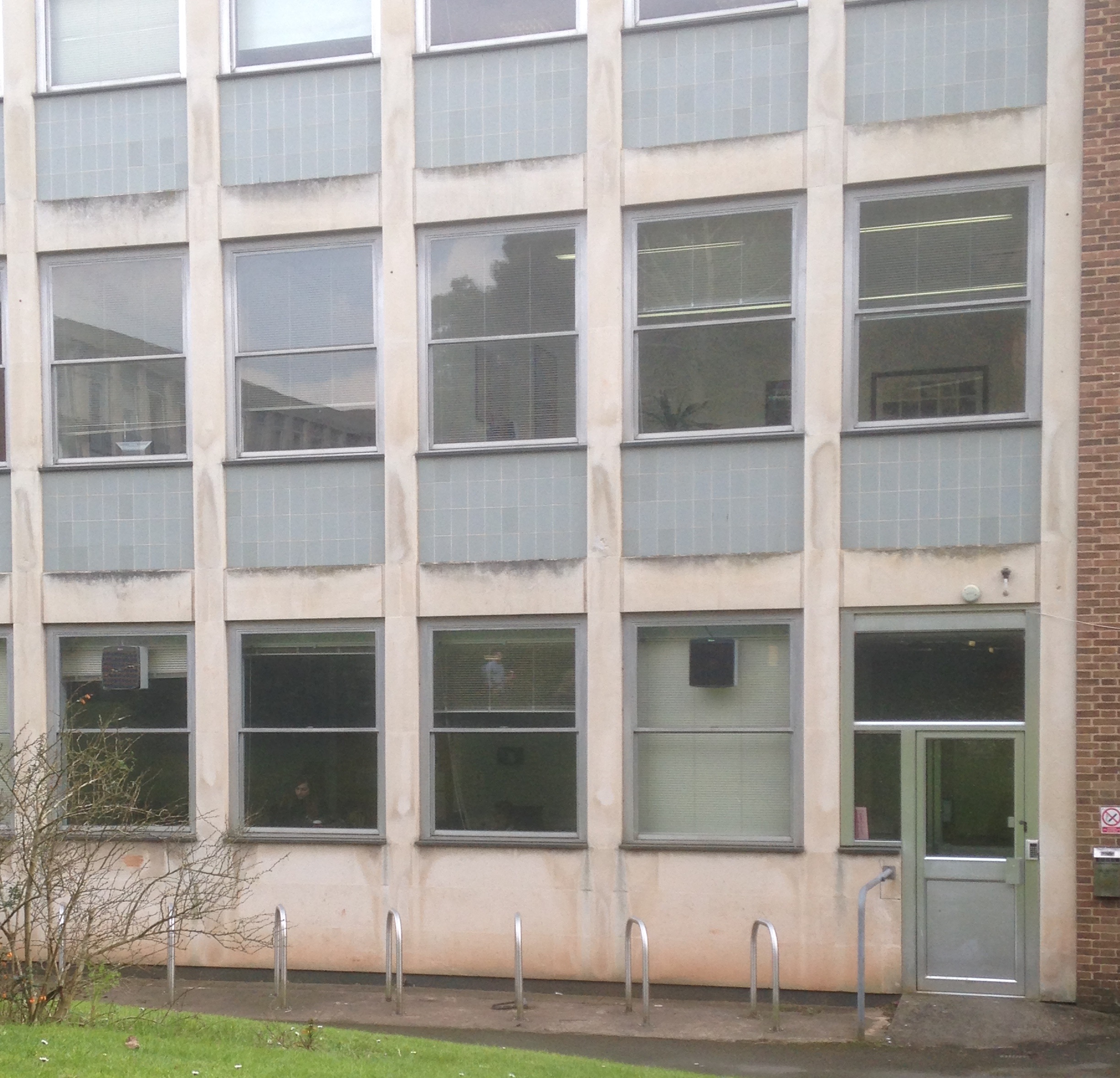 Resembling a mental asylum, this is the hub of the humanities department.