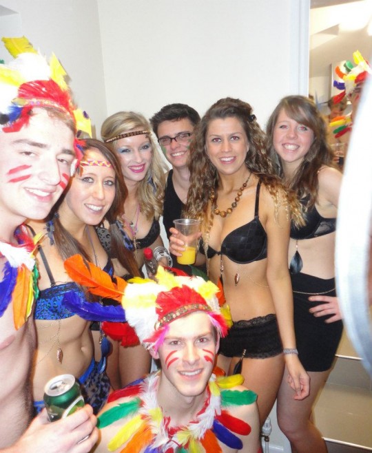 The initial controversy of the event's 'tribal' theme was totally blown over by-well, you know...