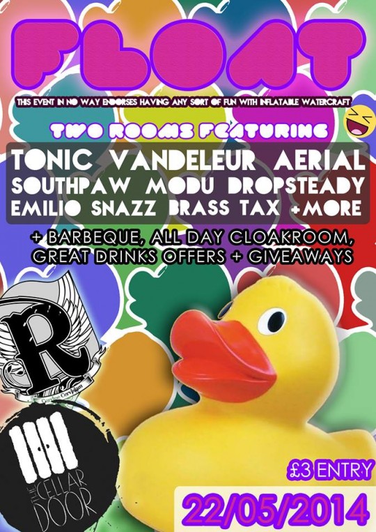 'This event in no way endorses having any sort of fun with inflatable watercraft'