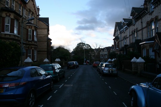 Powderham Crescent - don't even try and have a house party around here