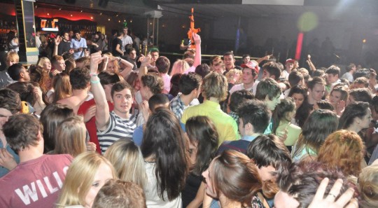The Arena dancefloor