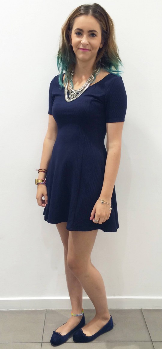 H&M Navy Blue Dress - £12.99