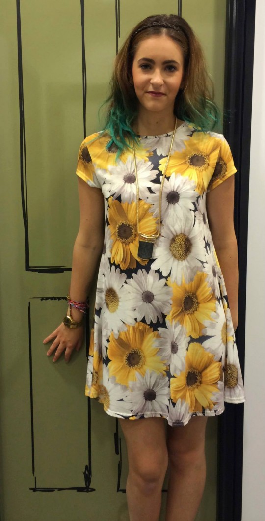 River Island Sunflower Dress - £25