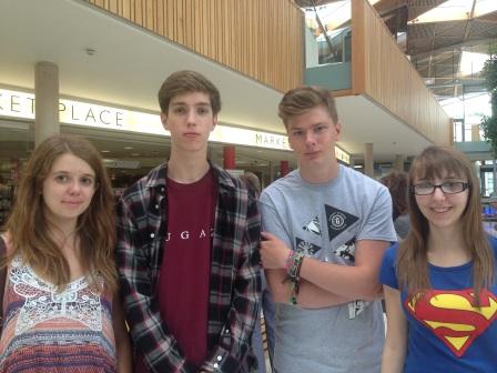 Rosie, Cormac, Rob & Saskia