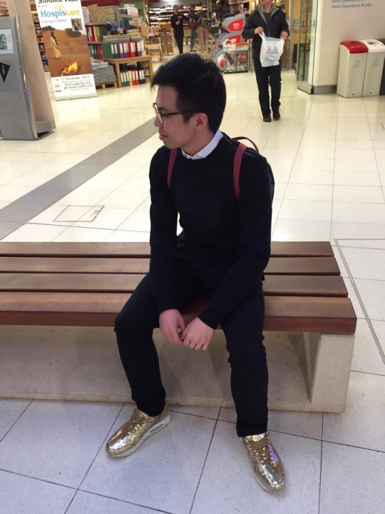 Check out the shoes! Enough said.